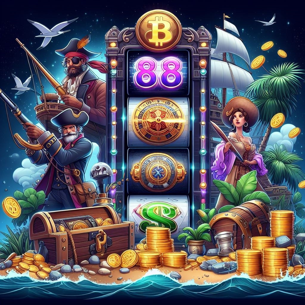 Fortune's Bounty: Embark on a journey of wealth and prosperity with 88 Fortunes Casino Slots.