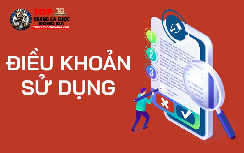 Các điều khoản sử dụng tại topcacuobongda người chơi cần tuân thủ