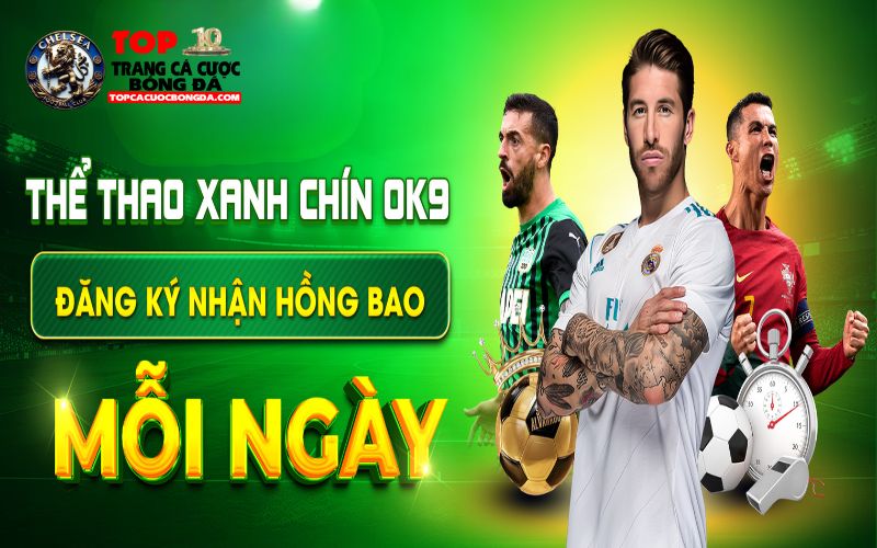 OK9 – Trang cá độ bóng đá mới nổi nhưng đáng tin cậy